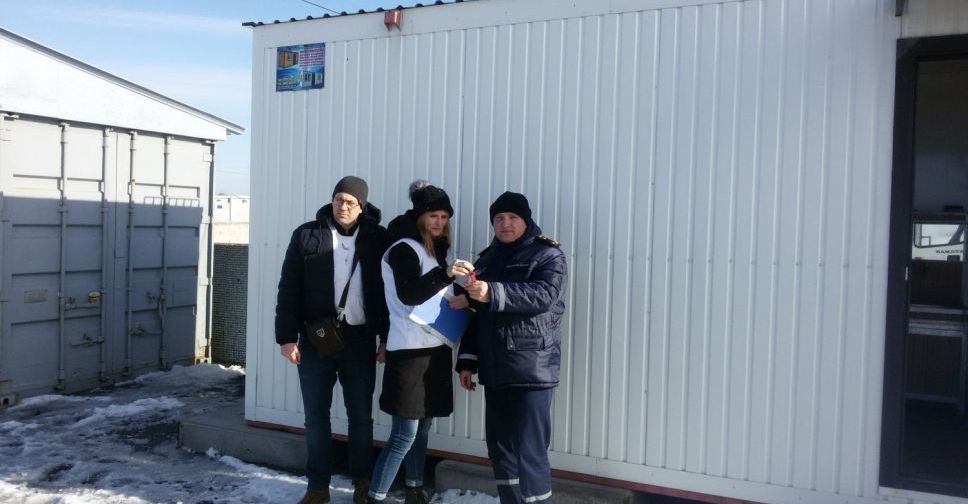 На КПВВ 