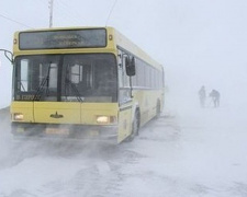 Снежные заметы стали причиной отмены рейсов Авдеевка – Покровск
