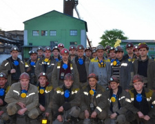 В Доброполье шахтеры установили  рекорд по добыче угля (ФОТО)