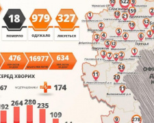 В Донецкой области 34 новых случая COVID-19 за сутки