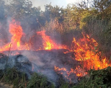 Донецкую область охватили пожары, горела и прифронтовая Авдеевка