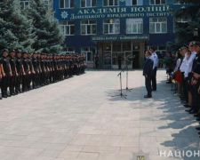 На Донеччині 26 молодих поліцейських присягнули на вірність українському народові (ФОТО)