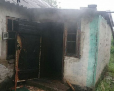 В прифронтовом селе на Донбассе погиб мужчина при пожаре