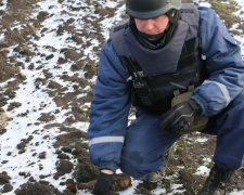 В Донецкой области нашли и уничтожили мины и снаряды