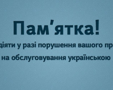 ВЦА Авдіївки оприлюднила інструкцю щодо обслуговування українською мовою