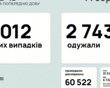В Україні за останню добу виявили 9012 нових випадків інфікування коронавірусом