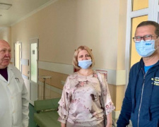 Муса Магомедов оценил темп ремонтных работ в Авдеевской больнице