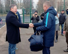 В Авдіївці за програмою «Здорова Україна» відкрили два спортмайданчика 
