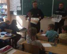 Для детей Авдеевки провели уроки безопасности (ФОТО)