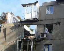 В Авдеевке кипят работы в пострадавшем от взрыва доме (ФОТОФАКТ)