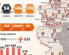 Коронавирусом в Донецкой области заболели еще 48 жителей