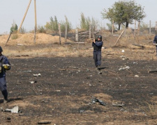 Пожар на складе боеприпасов в Донецкой области: пиротехники разминируют  село и округу (ФОТО)