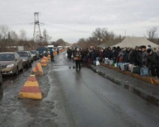 Новости с КПВВ: Большой пассажиропоток наблюдается на пункте пропуска «Майорск»