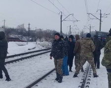 Полиция задержала около сорока человек, напавших на участников  железнодорожной блокады