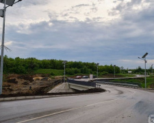 В Донецкой области достроили мост на объездной дороге вокруг оккупированных территорий