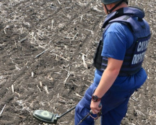 Землю Донецкой области очистили от 11 взрывоопасных предметов