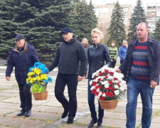В Авдеевке отметили День освобождения Украины (ФОТО)