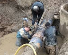 На водопроводе «Горловка-Торецк» выявлено 4 места порывов
