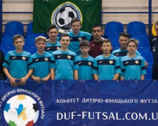 Юные спортсмены Авдеевки сразились за Кубок Украины по футзалу