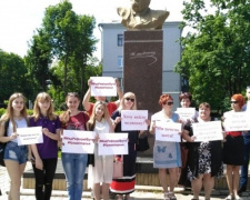 Жители Донбасса присоединились ко Всеукраинской акции «Час смерти»