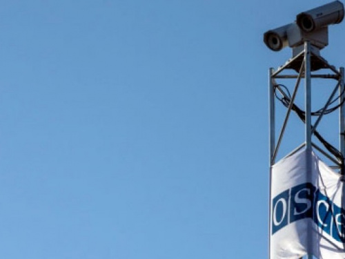 Миссия ОБСЕ установила камеру видеонаблюдения на КПВВ "Марьинка"