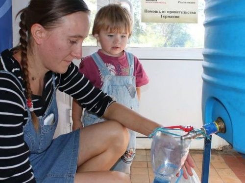 Авдеевка в сентябре получила 19 тысяч литров чистой питьевой воды от ADRA Ukraine