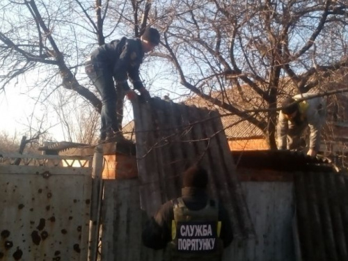В Авдеевке   после обстрелов уже восстановлены 115 домов (ФОТО)