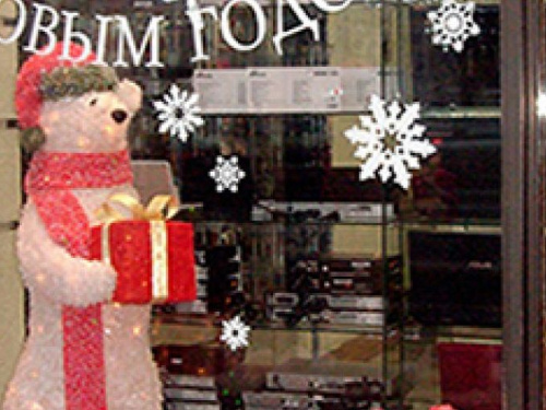 Предпринимателей Авдеевки просят оформить витрины новогодней символикой