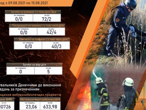 На Донеччині протягом минулого тижня виникло 113 пожеж