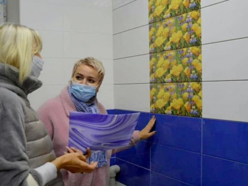 В Авдеевской больнице полным ходом идет ремонт лаборатории (ФОТОФАКТ)