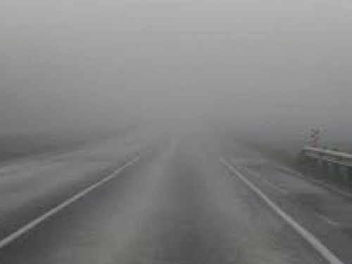 Часть Донецкой области окутает плотный туман с низкой видимостью