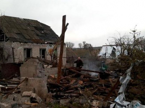 Спасатели: в Зайцево обстрел уничтожил сарай и повредил 7 домов