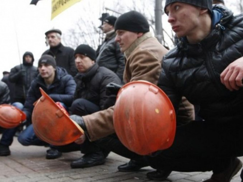 В Украине горняки объявили о старте всеобщего страйка