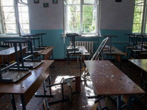 В Донецкой области начали принимать меры, чтобы уберечь школьников от обстрелов