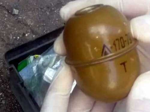 Житель Авдіївки здав до поліції знайдену гранату