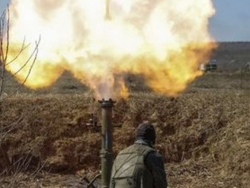Донбасский фронт: по силам АТО выпустили около 50 мин