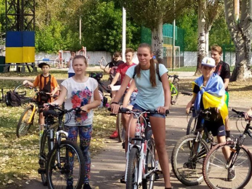 В Авдеевке состоялся исторический велопробег (ФОТО)