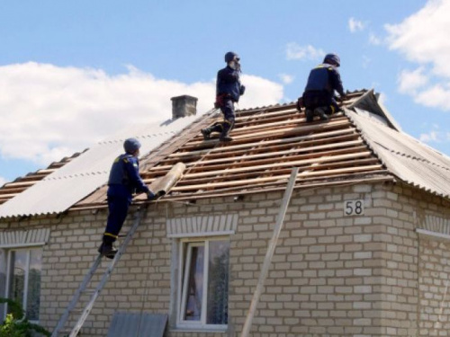 Более 1200 жилых домов вдоль линии разграничения восстановлено в Донецкой области