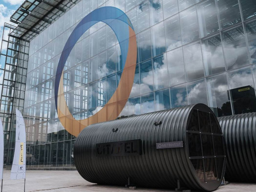 Метінвест збудував перший підземний сталевий бункер «Цитадель» для цивільних в Україні