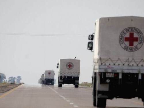 Украинские пограничники пропустили грузовики с гуманитарной помощью для неподконтрольного Донбасса