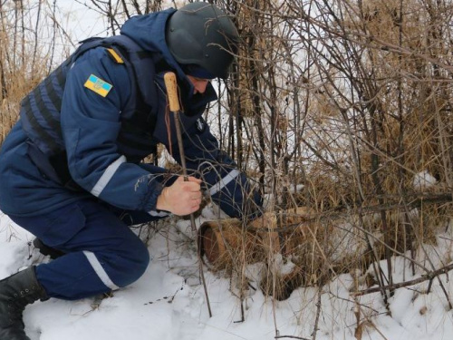 Пиротехники обезопасили Донецкую область от 70 возможных взрывов