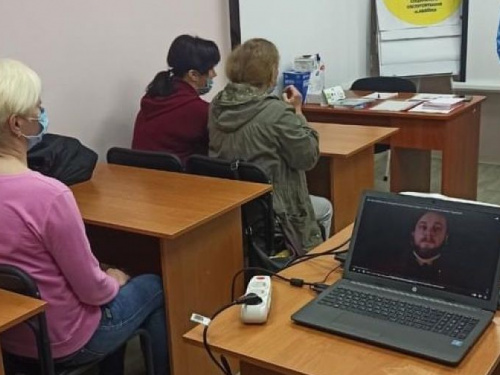 В Авдіївці працівники територіального центру прийняли  участь у заході з популяризації української мови
