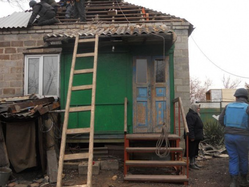 В Авдеевке продолжает расти число восстановленных после артобстрелов домов