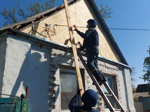 Спасатели восстановили дома по 212 адресам в прифронтовой зоне Донетчины