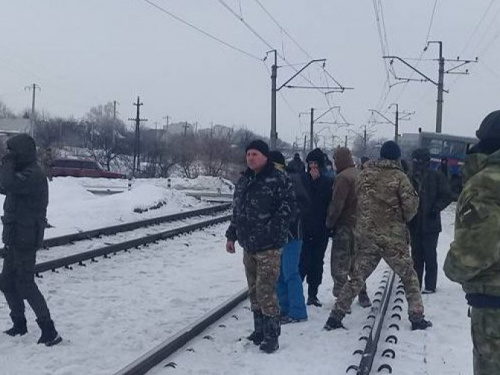 Полиция задержала около сорока человек, напавших на участников  железнодорожной блокады