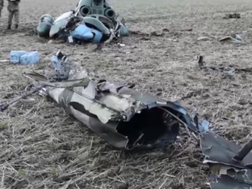 Появилось видео с места катастрофы военного Ми-2 (ВИДЕО)