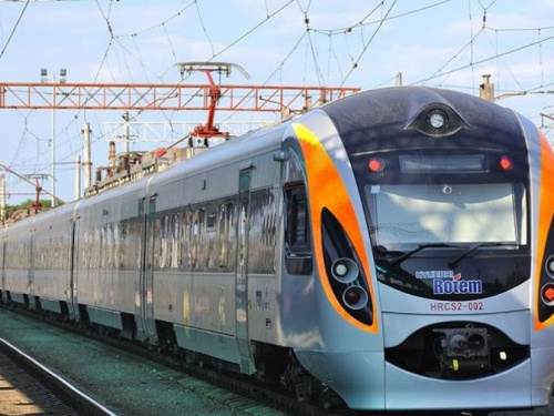 В скоростном поезде Константиновка – Киев заменят подвижной состав