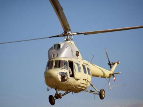 В Донецкой области разбился  военный вертолет