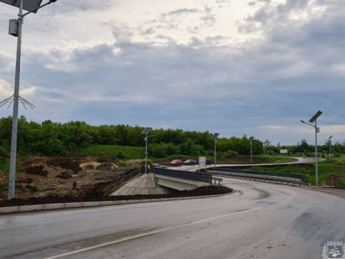 В Донецкой области достроили мост на объездной дороге вокруг оккупированных территорий