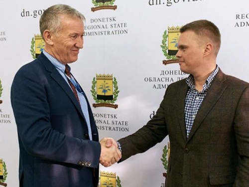 Новый зам председателя СММ ОБСЕ и глава Донецкой ОГА обсудили важные вопросы